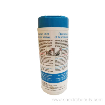 Deodorant for Pets Antibacterial Wet Wipes